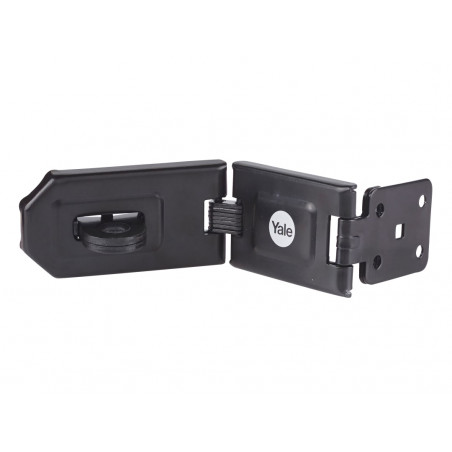 Yale Locks Y155B/160/BK Hardened Steel Hasp 160mm