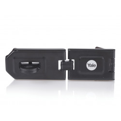 Yale Locks Y155B/160/BK Hardened Steel Hasp 160mm