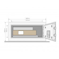 Yale Locks YLB/200/EB1 Premium Laptop Safe