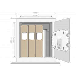 Yale Locks YSB/400/EB1 Premium Office Safe