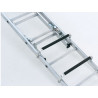 Zarges 100621 Industrial Roof Ladder 2-Part 1 x 9 & 1 x 10 Rungs 5.95m