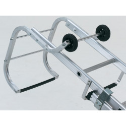 Zarges 100621 Industrial Roof Ladder 2-Part 1 x 9 & 1 x 10 Rungs 5.95m