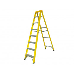 Zarges 300520 Fibreglass Swingback Steps Open, 2.71m Closed 2.98m 10 Rungs