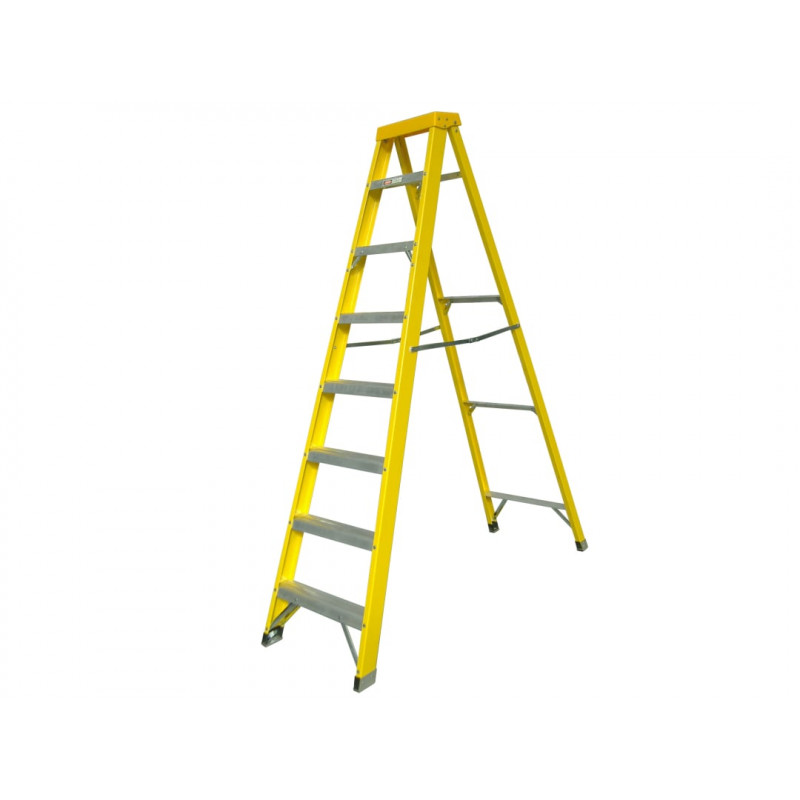 Zarges 300520 Fibreglass Swingback Steps Open, 2.71m Closed 2.98m 10 Rungs Zarges 300520 Fibreglass Swingback Steps Open, 2.71m Closed 2.98m 10 Rungs