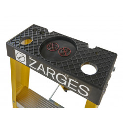Zarges 300515 Fibreglass Swingback Steps Open, 1.33m Closed 1.47m 5 Rungs