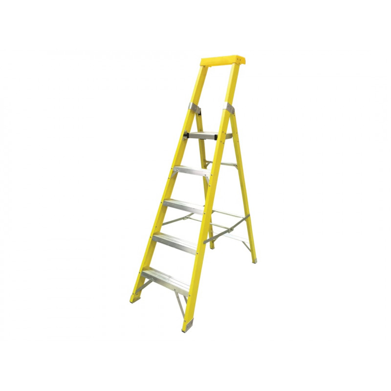 Zarges 300805 GRP Platform Steps, Platform Height 1.18m 5 Rungs