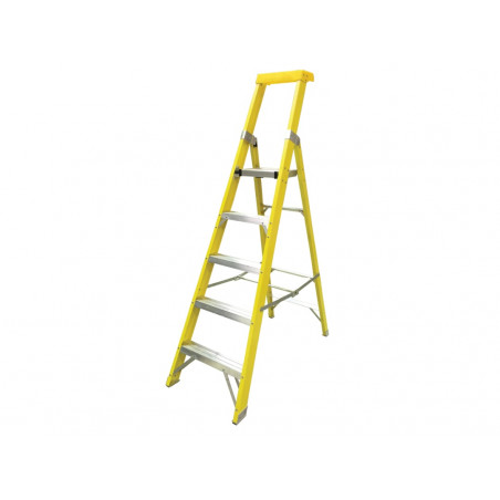 Zarges 300805 GRP Platform Steps, Platform Height 1.18m 5 Rungs