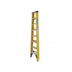 Zarges 300520 Fibreglass Swingback Steps Open, 2.71m Closed 2.98m 10 Rungs