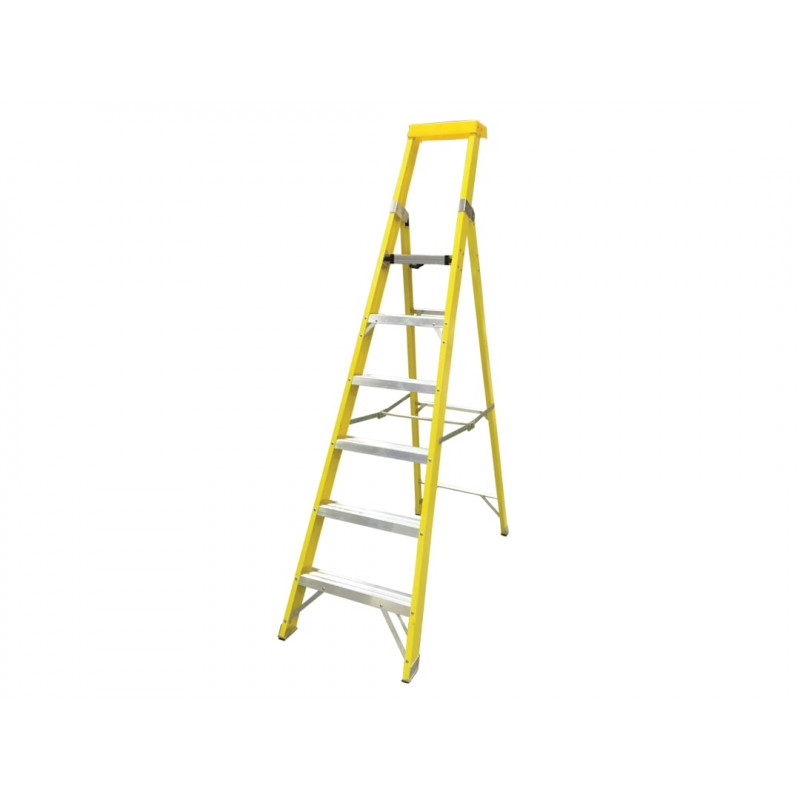 Zarges 300806 GRP Platform Steps, Platform Height 1.41m 6 Rungs Zarges 300806 GRP Platform Steps, Platform Height 1.41m 6 Rungs