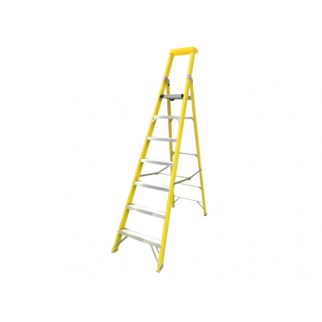 Zarges 300807 GRP Platform Steps, Platform Height 1.65m 7 Rungs