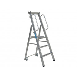 Zarges 341632 Mobile Mastersteps, Platform Height 0.78m 3 Rungs
