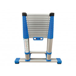 Zarges 40401 Compactstep L Telescopic Ladder & Stabiliser Bar 3.8m