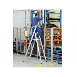 Zarges 40478 Mastersteps, Platform Height 2.07m 8 Rungs