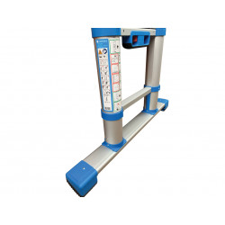 Zarges 40401 Compactstep L Telescopic Ladder & Stabiliser Bar 3.8m
