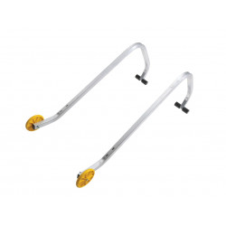 Zarges 40970 Roof Hooks with Wheels (1 pair)