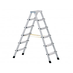 Zarges 41264 Anodised Double-Sided Steps, Open 0.95m 2 x 4 Rungs