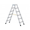 Zarges 41264 Anodised Double-Sided Steps, Open 0.95m 2 x 4 Rungs