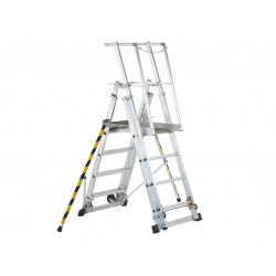 Zarges 41326 ZAP 1 Access Platform, Platform Height 1.0/1.3/1.6/1.8m 4 - 7 Rungs