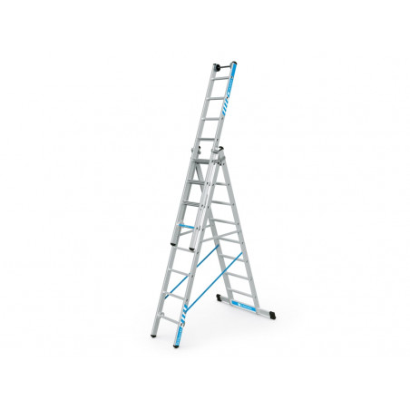 Zarges 41578 Skymaster Plus X Combination Ladder 3-Part 3 x 8 Rungs