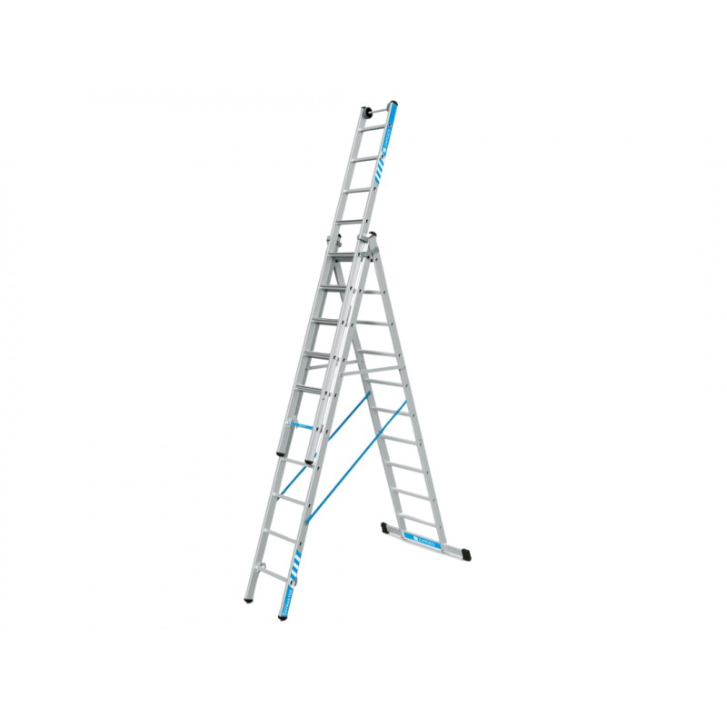 Zarges 41579 Skymaster Plus X Combination Ladder 3-Part 3 x 10 Rungs Zarges 41579 Skymaster Plus X Combination Ladder 3-Part 3 x 10 Rungs