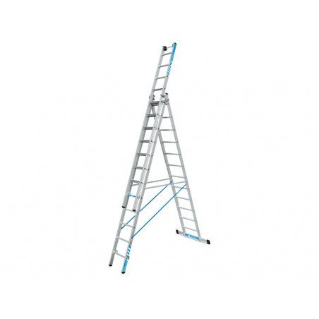 Zarges 41580 Skymaster Plus X Combination Ladder 3-Part 3 x 12 Rungs