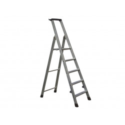 Zarges 42455 Trade Platform Steps, Platform Height 1.05m 5 Rungs