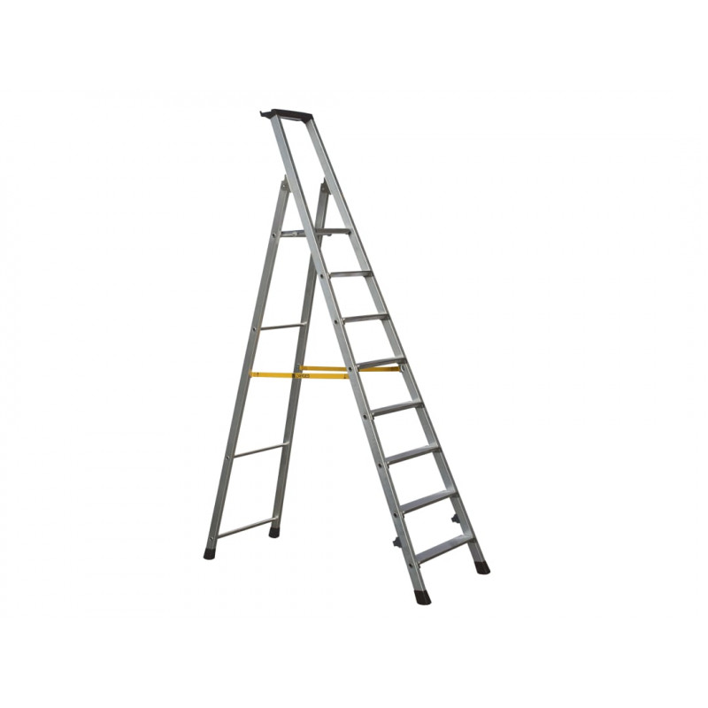 Zarges 42458 Trade Platform Steps, Platform Height 1.7m 8 Rungs Zarges 42458 Trade Platform Steps, Platform Height 1.7m 8 Rungs