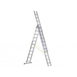 Zarges 44840 D-Rung Combination Ladder 3-Part 3 x 10 Rungs