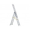 Zarges 44838 D-Rung Combination Ladder 3-Part 3 x 8 Rungs