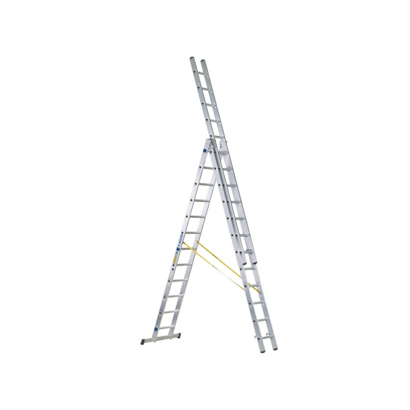 Zarges 44842 D-Rung Combination Ladder 3-Part 3 x 12 Rungs Zarges 44842 D-Rung Combination Ladder 3-Part 3 x 12 Rungs