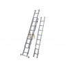 Zarges 44838 D-Rung Combination Ladder 3-Part 3 x 8 Rungs