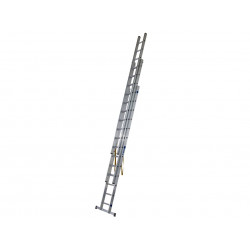 Zarges 44844 D-Rung Combination Ladder 3-Part 3 x 14 Rungs