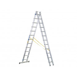 Zarges 44842 D-Rung Combination Ladder 3-Part 3 x 12 Rungs