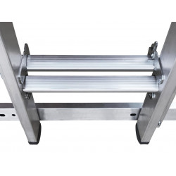 Zarges 44853 Everest 3DE Extension Ladder 3-Part D-Rungs 3 x 12