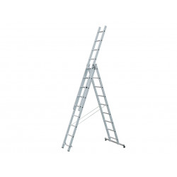 Zarges 48980 Light Trade Combination Ladder 3-Part 3 x 7 Rungs