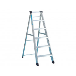 Zarges 49604 Industrial Swingback Steps, Open 0.87m Closed 0.98m 4 Rungs