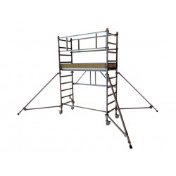 Zarges 5535122 PaxTower 3T with Toeboards & Stabilisers Platform Height 1.6m