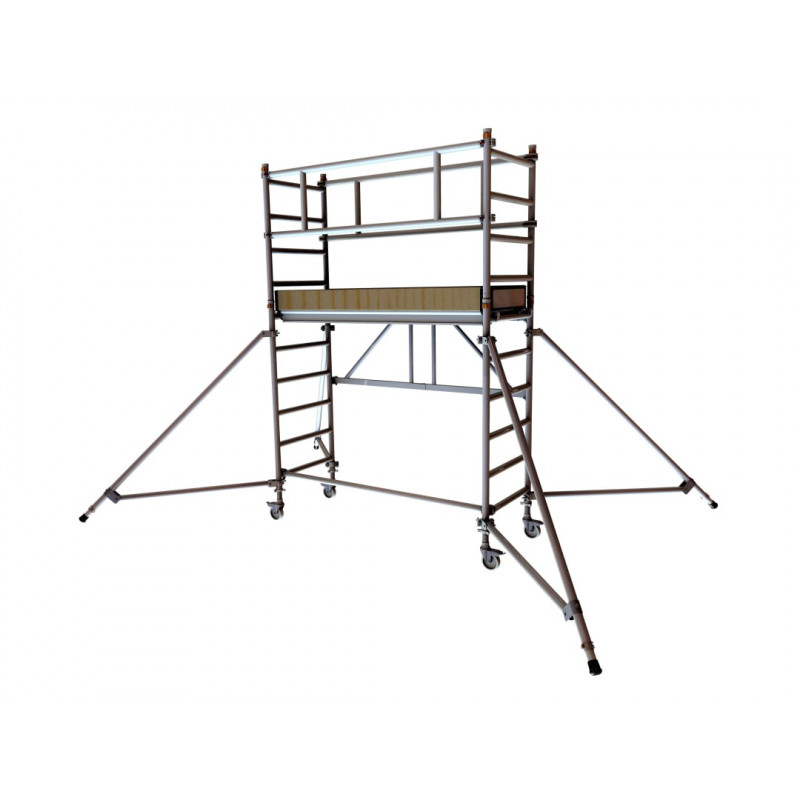 Zarges 5535122 PaxTower 3T with Toeboards & Stabilisers Platform Height 1.6m