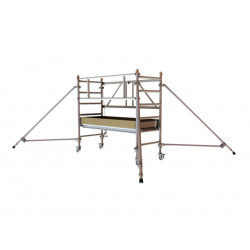 Zarges 5535212 PaxTower 3T Base Pack with Toeboards & Stabilisers Platform Height 0.6m