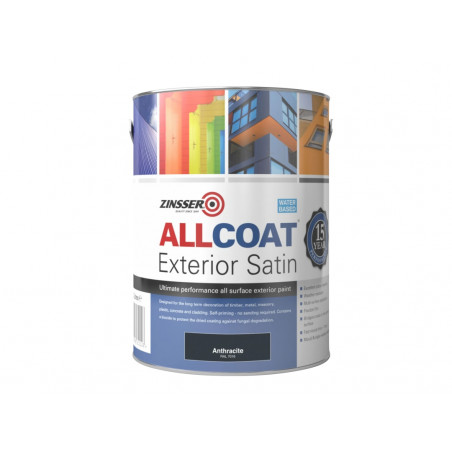 Zinsser ZN7200274D1 AllCoat® Exterior Anthracite 1 litre
