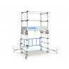 Zarges TT002 Teletower Aluminium Telescopic Scaffold Tower with Toeboards