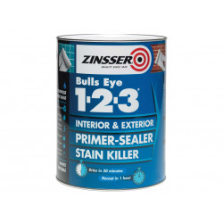 Zinsser ZN7040001D1 Bulls Eye® 1-2-3 Primer & Sealer Paint 1 litre