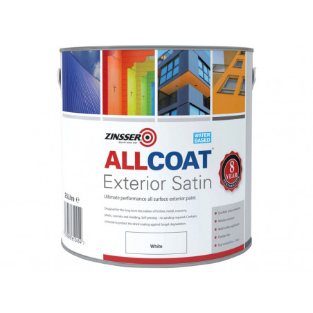 Zinsser ZN7200002C1 AllCoat® Exterior White 2.5 litre