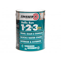Zinsser ZN7190001D1 Bulls Eye® 1-2-3 Plus Primer, Sealer & Stain Killer White 1 litre