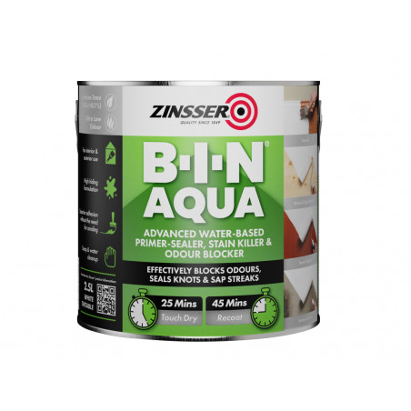 Zinsser ZN7440001C1 B-I-N® Aqua 2.5 litre