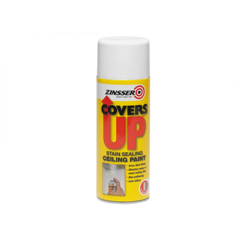 Zinsser ZN7150001E8 CoversUp™ Aerosol White 400ml Zinsser ZN7150001E8 CoversUp™ Aerosol White 400ml