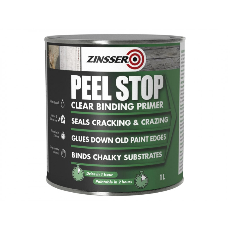 Zinsser Peel Stop Primer - 1 Litre Zinsser Peel Stop Primer - 1 Litre
