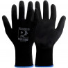 Predator Jet Gloves (Medium, 10 Pack) - BLACK-PUPL-8