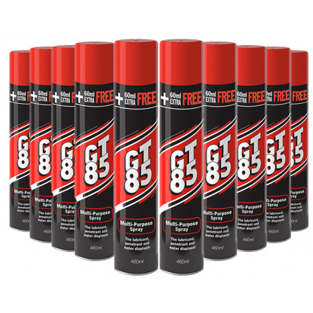 WD-40 GT85 Lubricant Spray (460ml x 12) - 441015