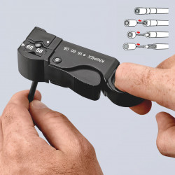 Knipex 166005SB Coax Cable Stripper - 166005SB